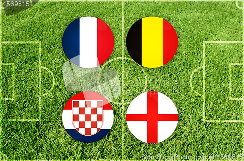 Image of Illustration for Football match of quarterfinal