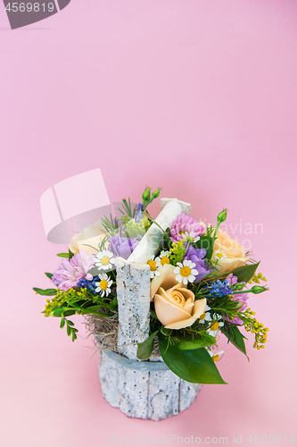 Image of bouquet of different flowers