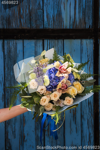 Image of bouquet of different flowers