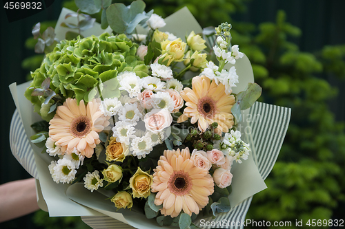 Image of bouquet of different flowers