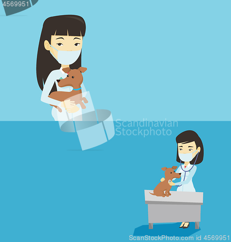 Image of Two medical banners with space for text.
