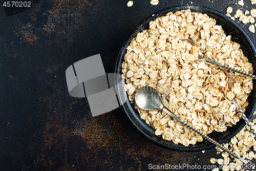 Image of oat flakes