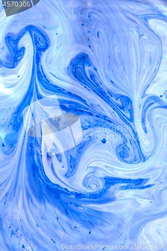 Image of Marble effect of mixing duotone painting background.