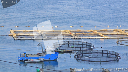 Image of Nets and Boat