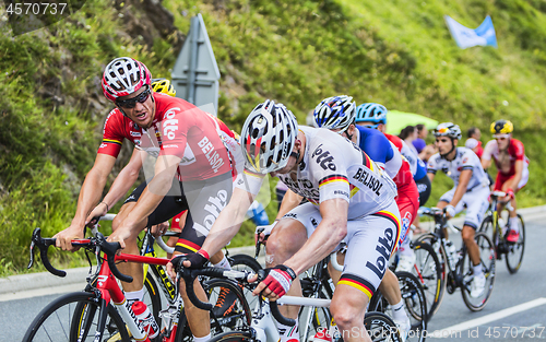 Image of Teamwork - Tour de France 2014