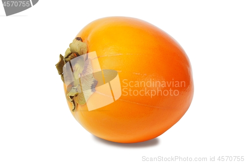 Image of Kaki fruit on white