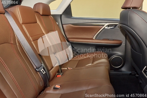 Image of Car Interior Backseats