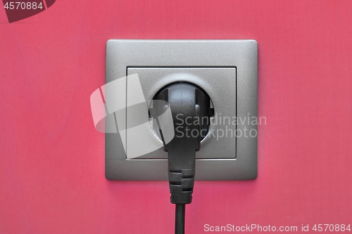 Image of Electric Socket Closeup