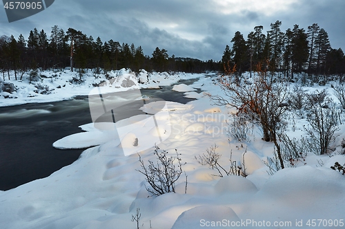 Image of Winter River Flow