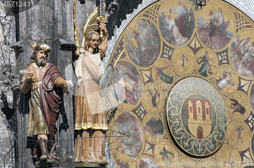 Image of Astronomical clock, Prague.