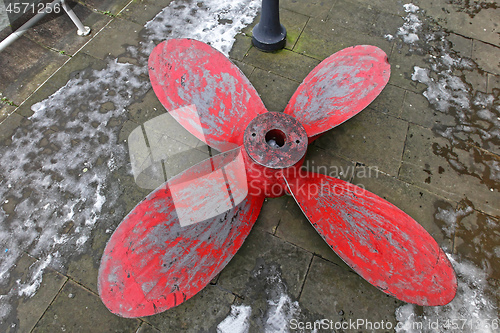 Image of Big Red Propeller