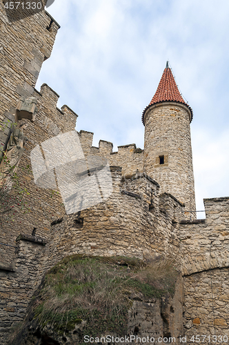 Image of Medieval castle tower.