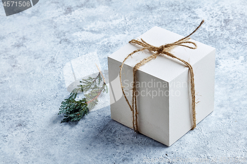 Image of white gift box