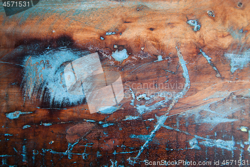 Image of Wooden grunge wooden painted texture.