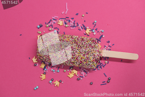 Image of Ice cream on stick