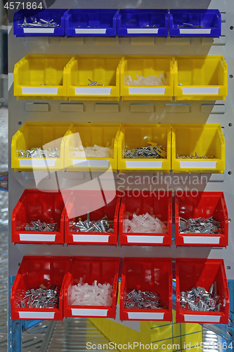 Image of Parts in Bins