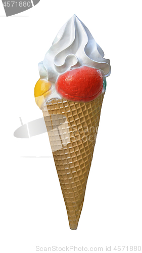 Image of Ice Cream Isolated