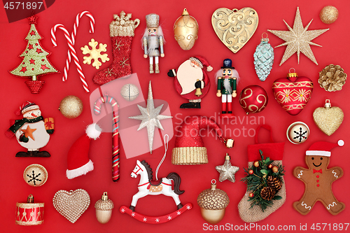Image of Christmas Tree Bauble Decorations