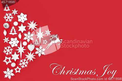 Image of Christmas Joy Abstract Background