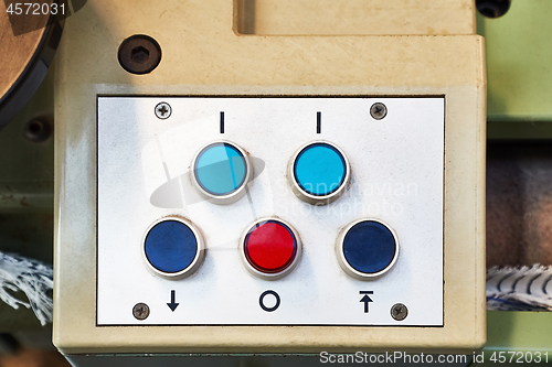 Image of Industrial button board switches