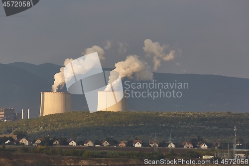 Image of Power Plant Cooling Towers