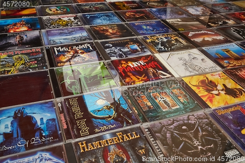 Image of Metal CD albums