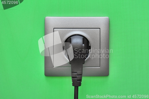 Image of Electric Socket Closeup