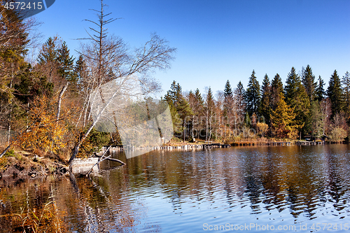 Image of The Kirchsee at the monastery Reutberg