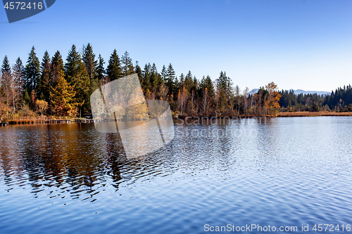 Image of The Kirchsee at the monastery Reutberg