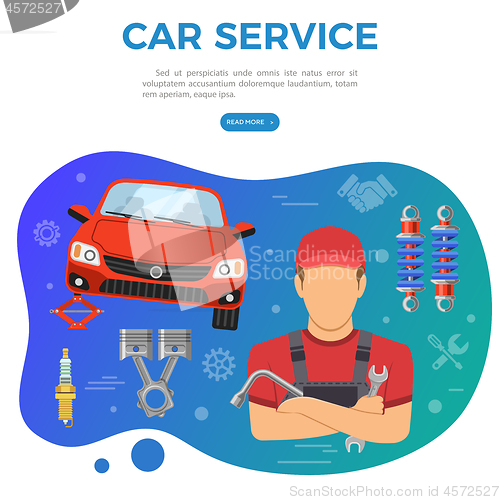 Image of Car Service Banner