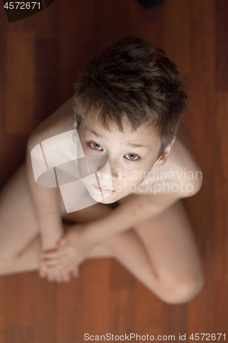 Image of Boy with chickenpox