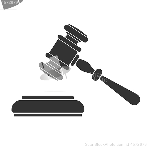 Image of Law and Order or Auction Logo