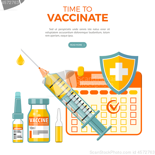 Image of Vaccination Concept Banner