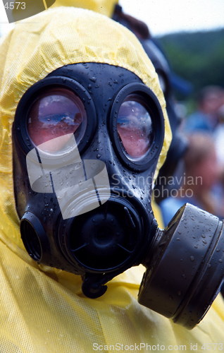 Image of Yellow Gasmask Man