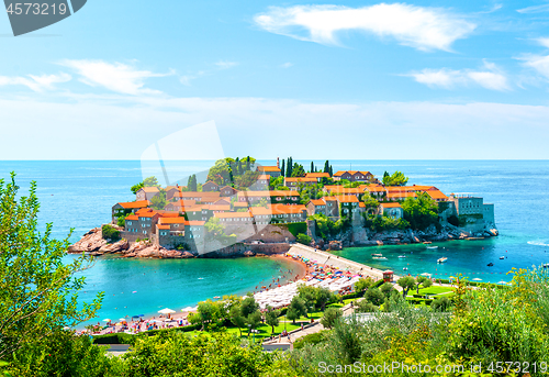 Image of Island of Sveti Stefan