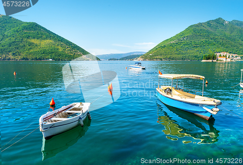 Image of Boats in bay