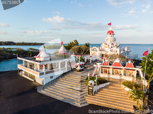 Image of Sagar Shiv Mandir Hindu Temple on Mauritius Island