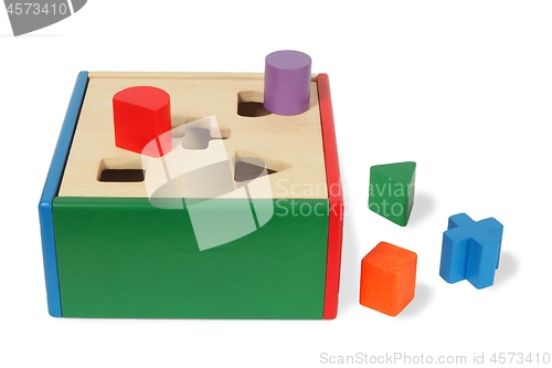 Image of Wooden child game