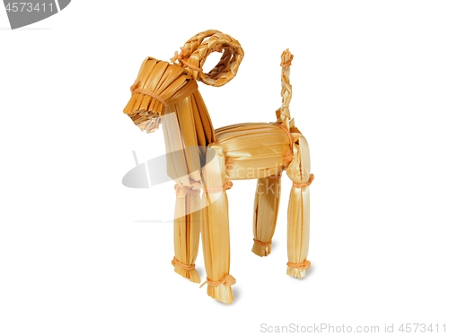 Image of Goat from straws