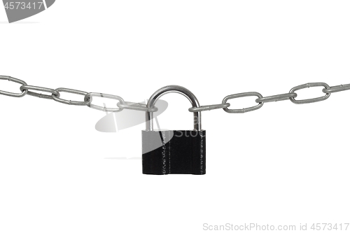 Image of Padlock and Chain