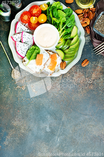 Image of dinner on plate