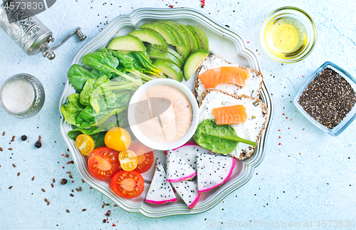 Image of fresh dinner