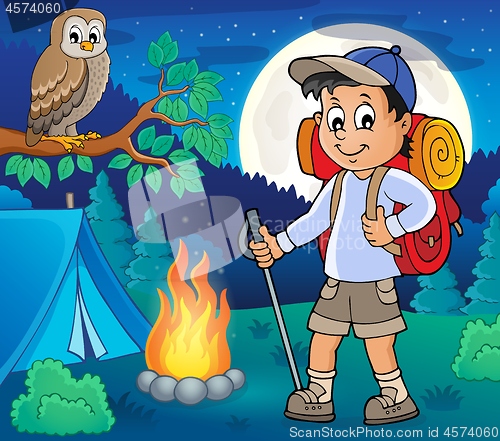 Image of Image with hiker boy topic 4
