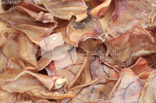 Image of dried pigs ears 