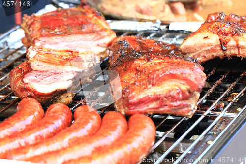 Image of grilled pig meat