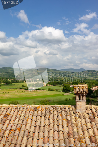 Image of landscape mood in Italy Marche