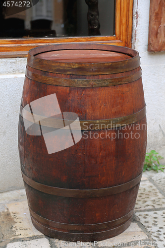 Image of Wooden Barrel