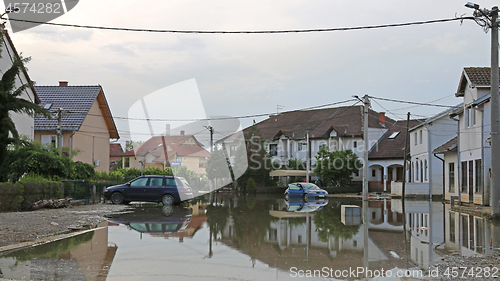 Image of Flooded Town