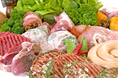 Image of Variety of fresh meat