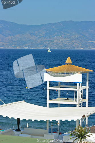 Image of Beach detail - resque tower